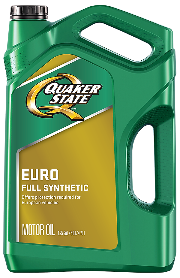 Quaker State® Euro Full Synthetic Motor Oil | Quaker State